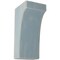 Ekena Millwork 5 1/4"W x 6"D x 12"H Clarksville Wood Vintage Decor Bracket, Driftwood Blue BKTWD05X06X12CVBU - alternate 1
